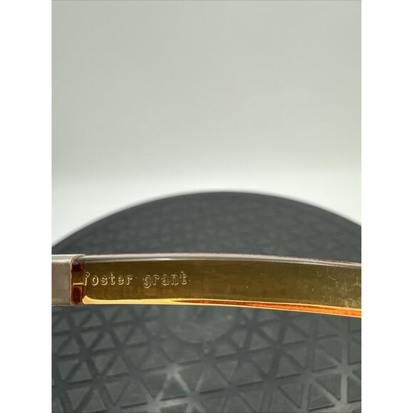 Vintage Foster Grant Sunglasses Oversized Frames Brown Lens Brown Gold main image 4